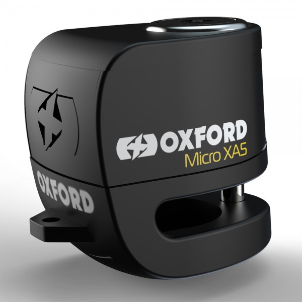 Oxford MICRO XA5 ALARM DISC LOCK BLACK/BLACK